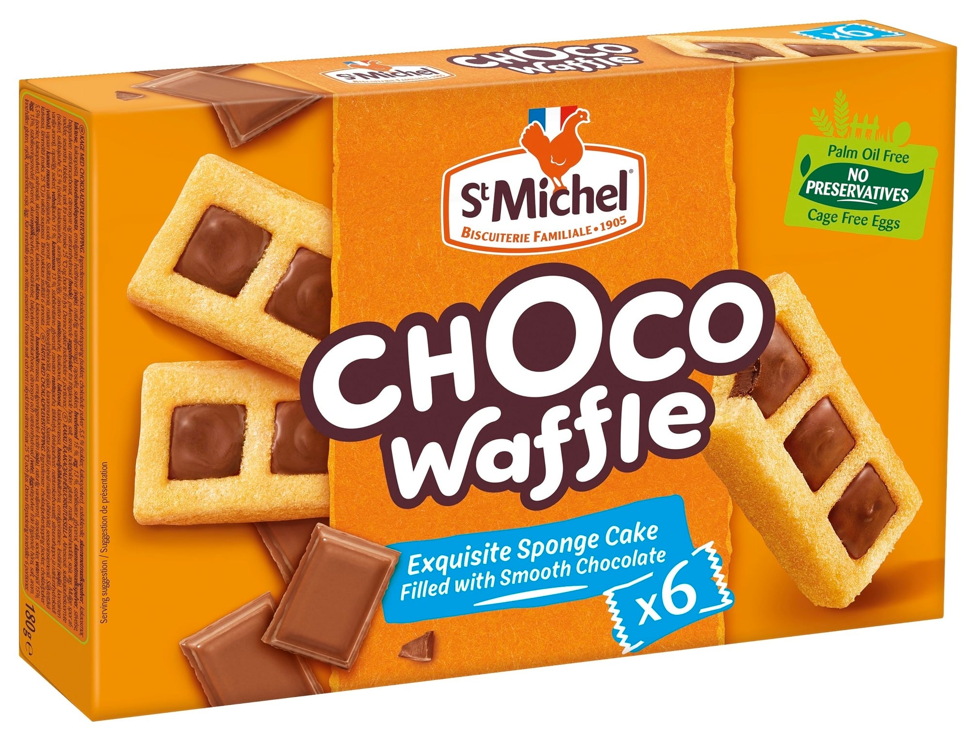 St. Michel Čokoládové vafle