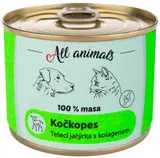 All Animals Telecí jatýrka s kolagenem pro psy a kočky