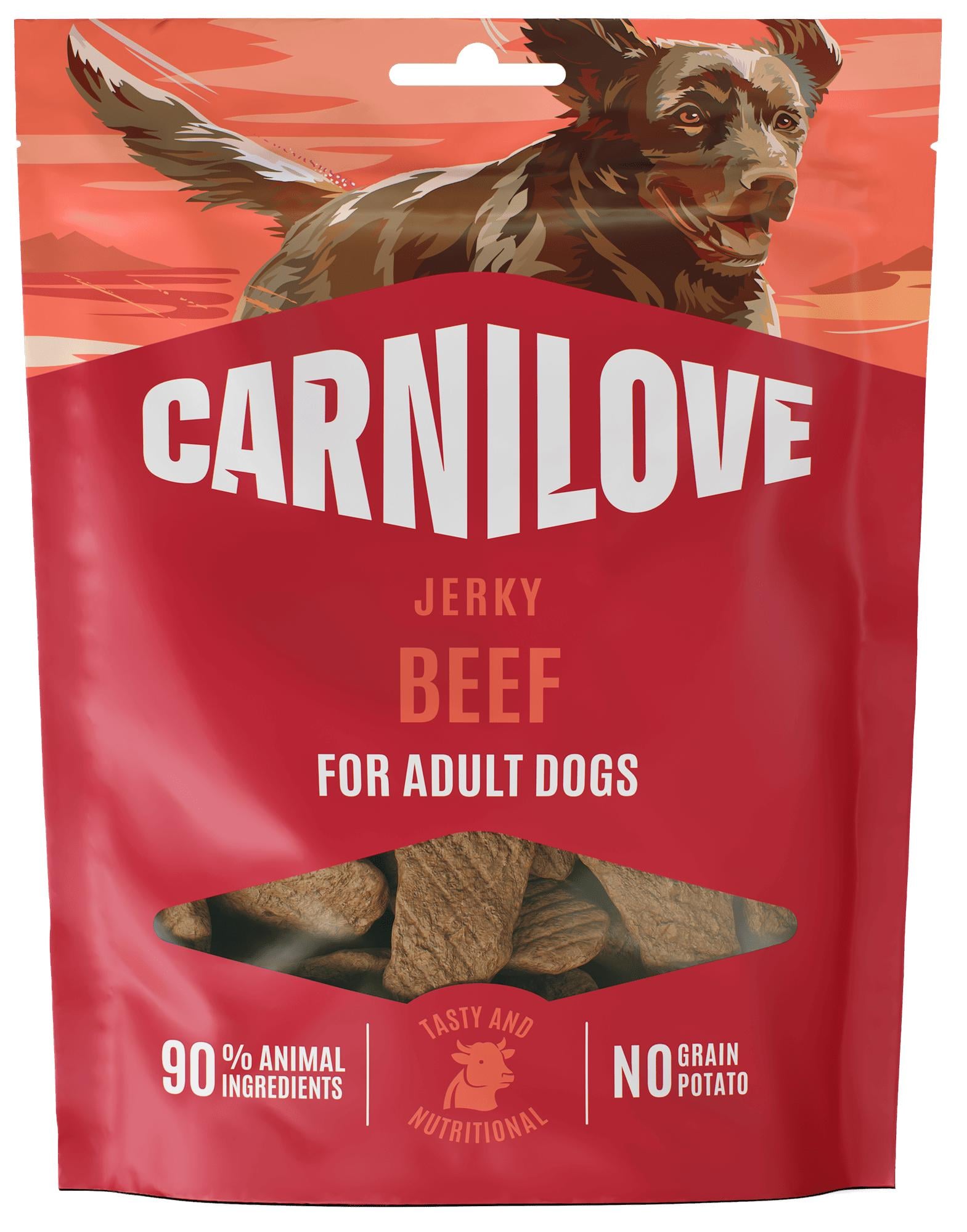 Carnilove Jerky pro psy hovězí