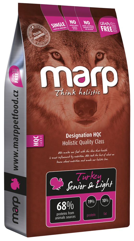 Marp Holistic Turkey Senior & Light krmivo pro psy