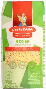 Pasta Zara BIO těstoviny semolinové rýže