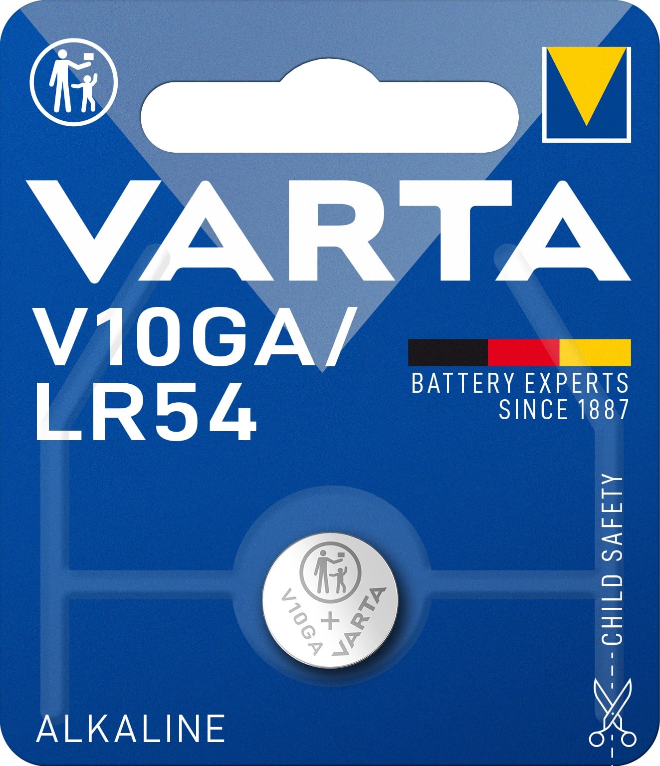 Varta V10GA/LR54 alkalická baterie