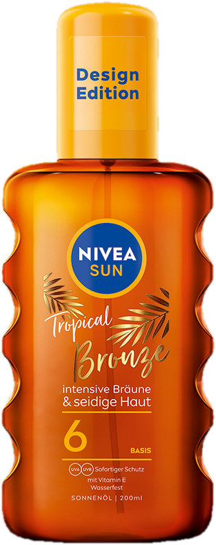Nivea Sun Tropical Bronze olej na opalování SPF 6