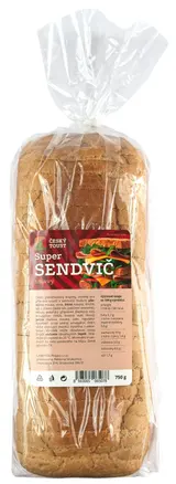 Český toust Super sendvič tmavý