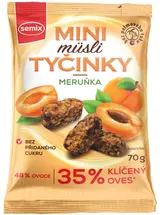 Semix Mini müsli tyčinky s meruňkami bez lepku
