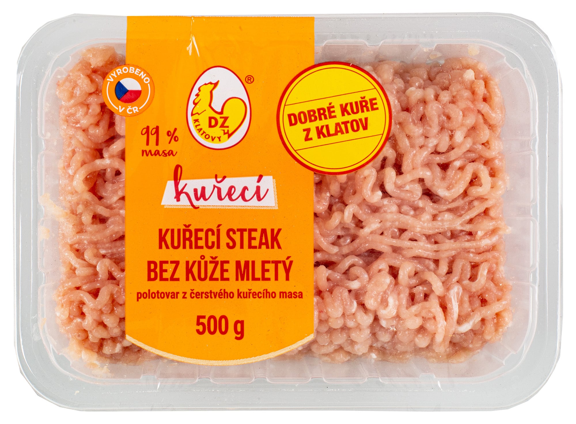 DZ Klatovy Kuřecí mletý polotovar