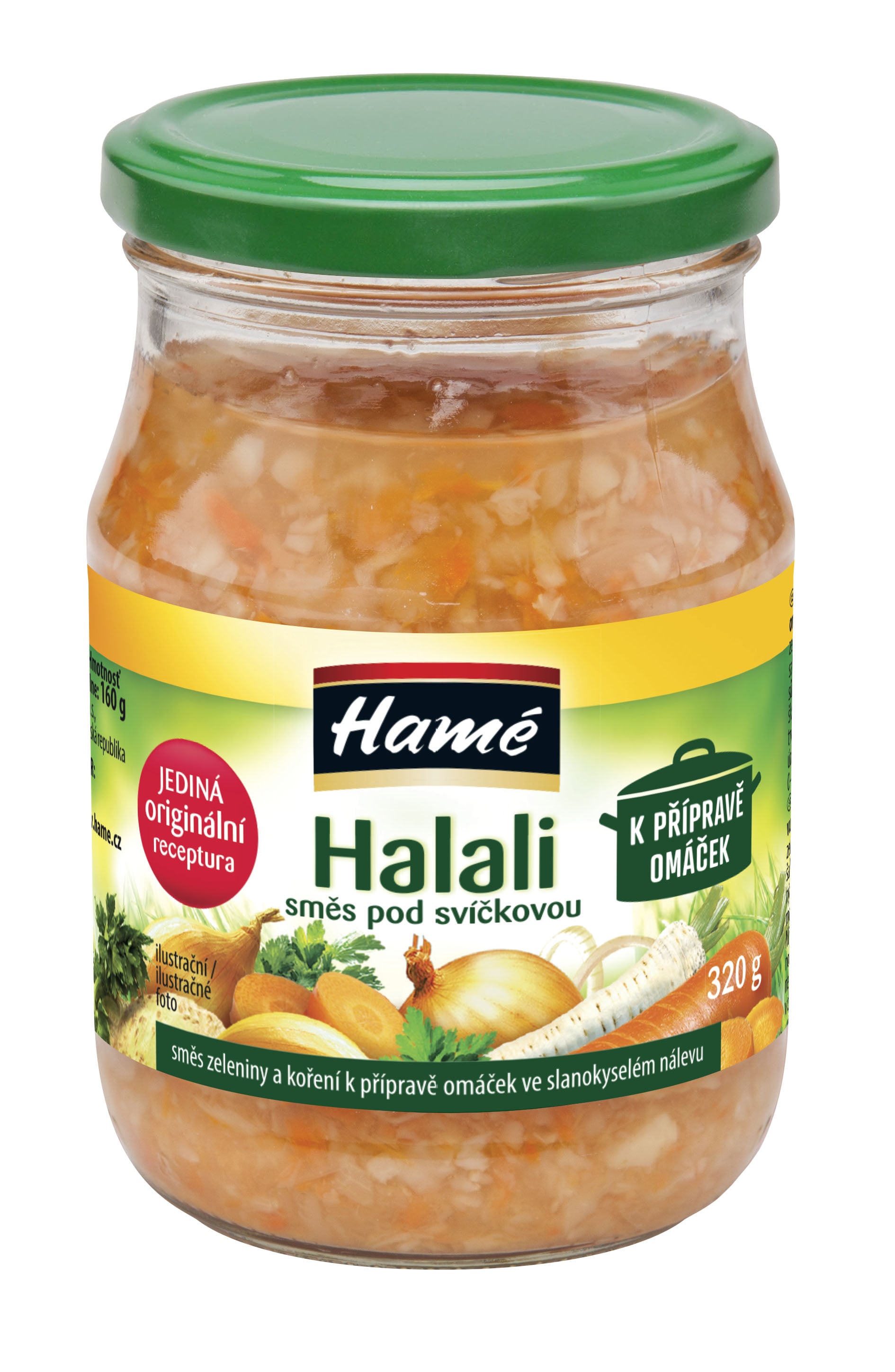 Hamé Halali směs zeleninová pod svíčkovou