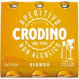 Crodino Biondo nealkoholický aperitiv 3×0,175 l 0,0% obj.