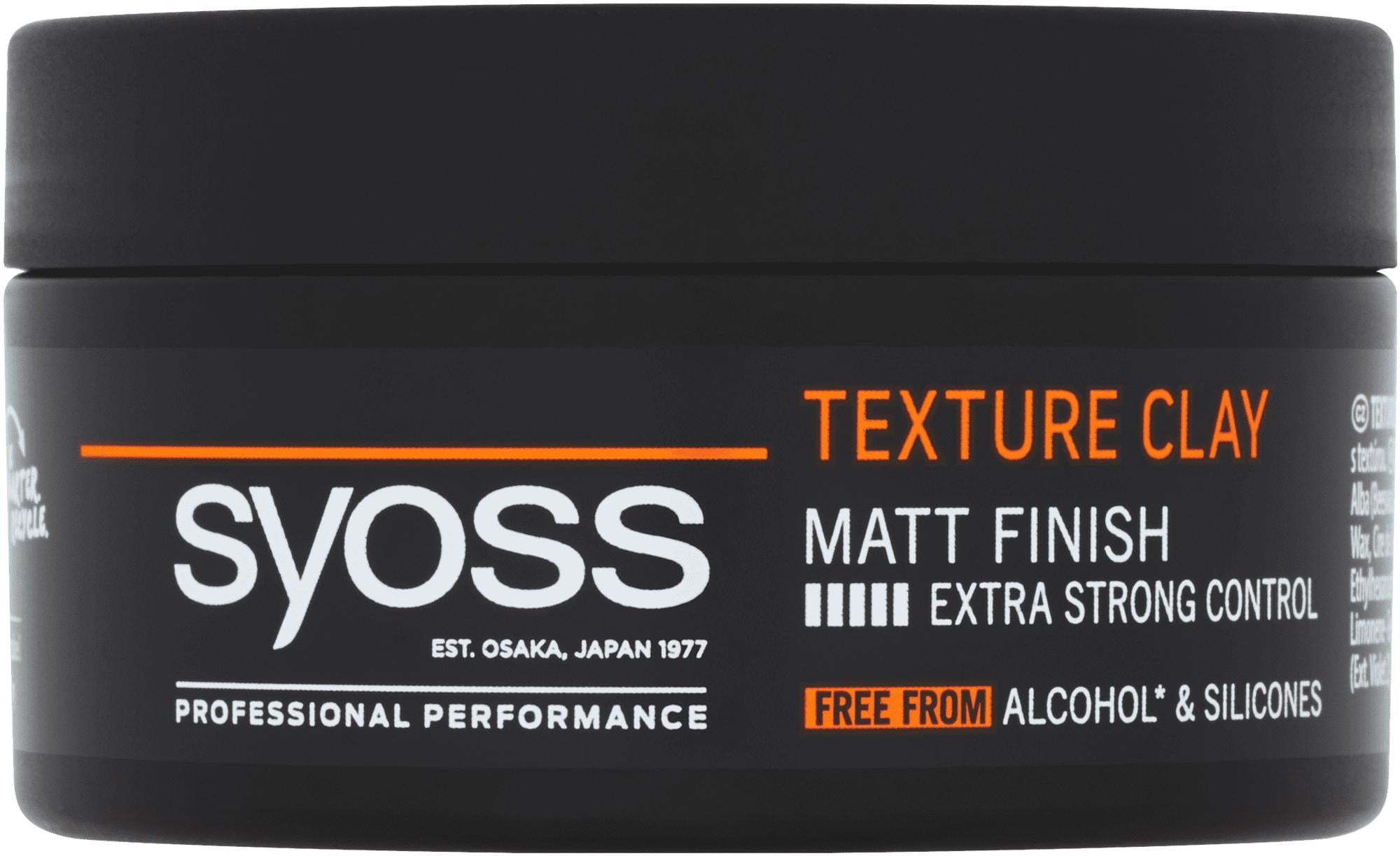 Syoss Texture Clay modelovací pasta na vlasy
