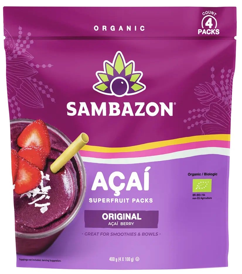 Sambazon BIO Acai Original dřeň na smoothie