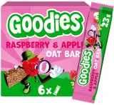 Goodies Ovesné tyčinky malina a jablko 6×23 g