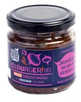 Beze zbytku Ciburger Hot cibulová omáčka