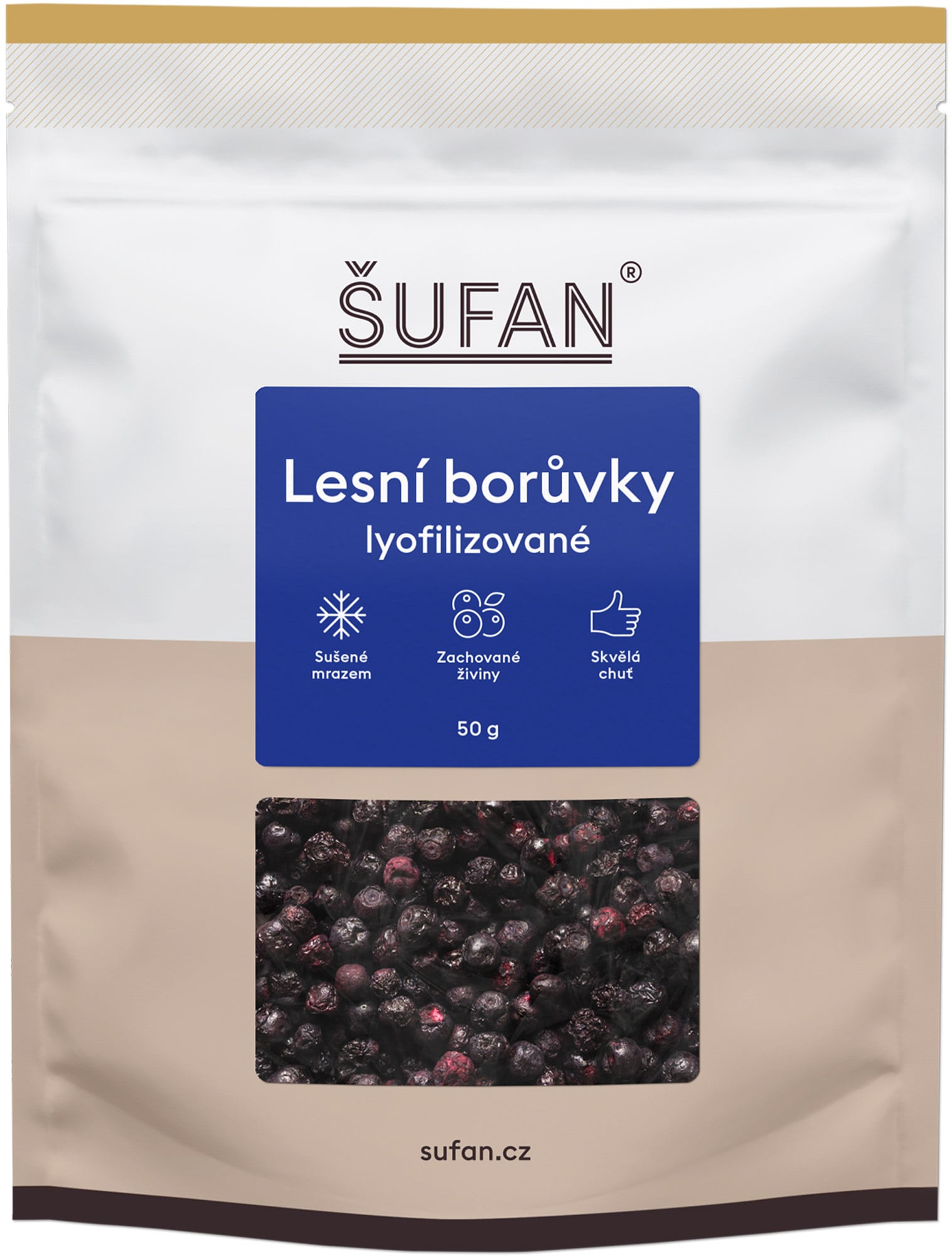 Šufan Borůvky lesní lyofilizované