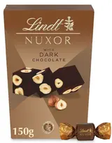 Lindt Bonboniéra Nuxor pralinky hořká čokoláda s celými lískovými ořechy
