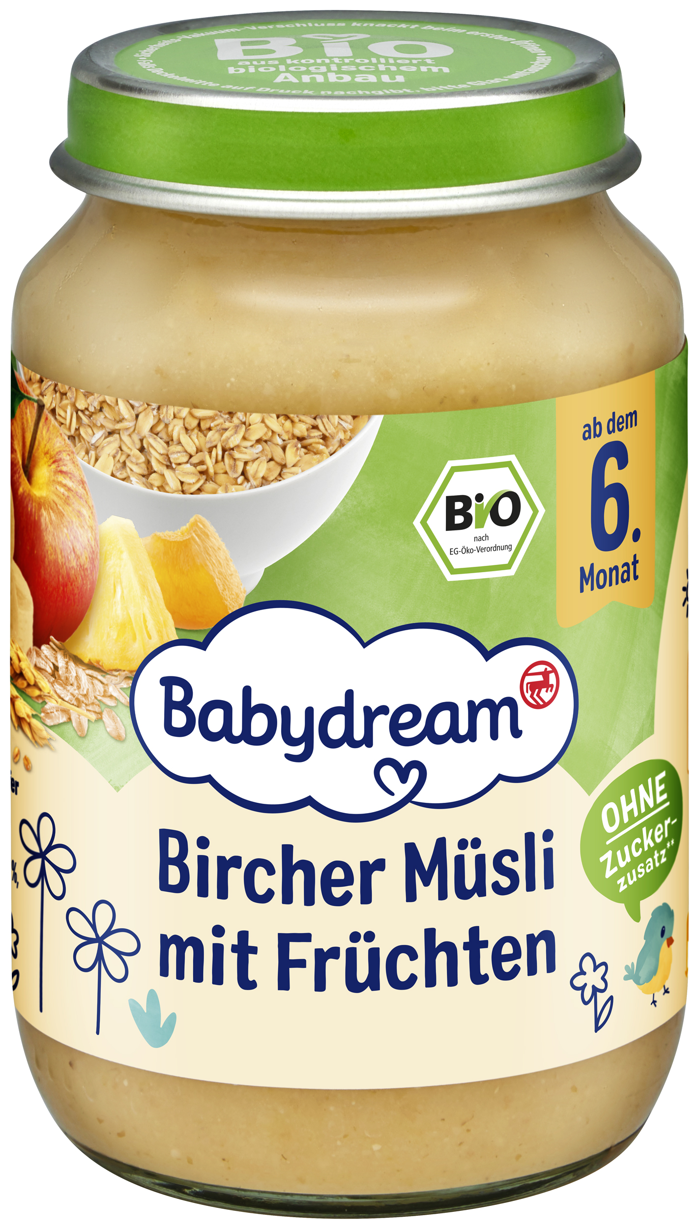 Babydream BIO Müsli s ovocem