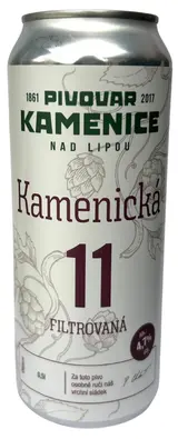 Kamenice 11° plech