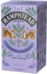 Hampstead Tea BIO Bylinný čaj s levandulí a kozlíkem