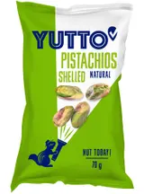Yutto Kalifornské loupané pistácie natural