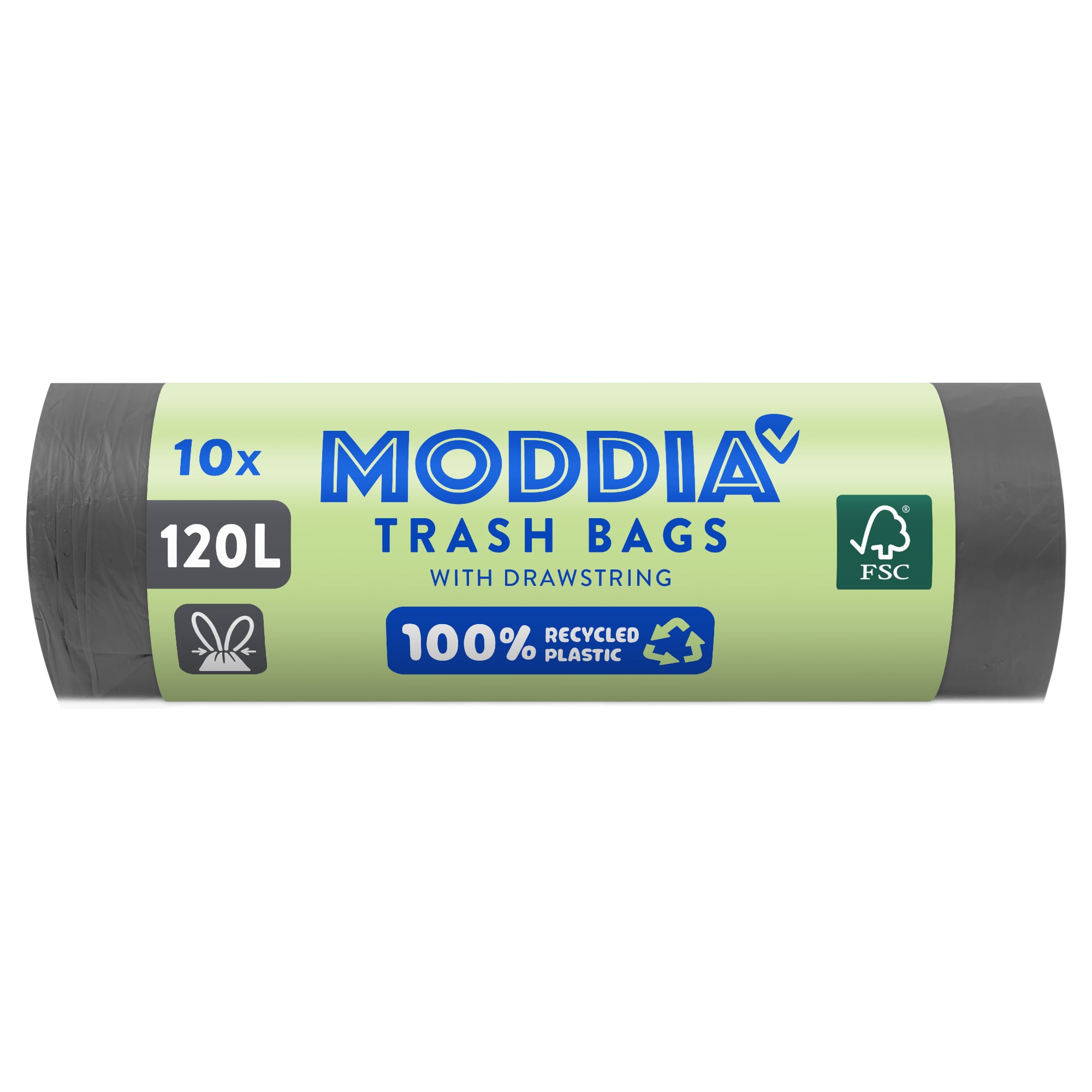 Moddia Odpadkové pytle 120 l se zatahovací páskou