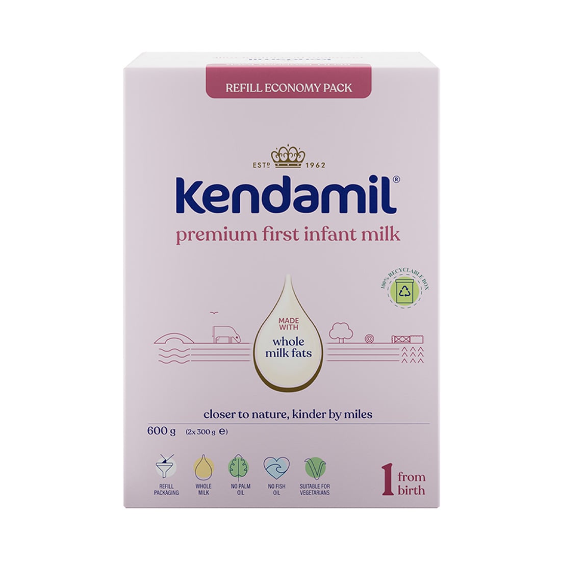Kendamil Premium počáteční mléko 1