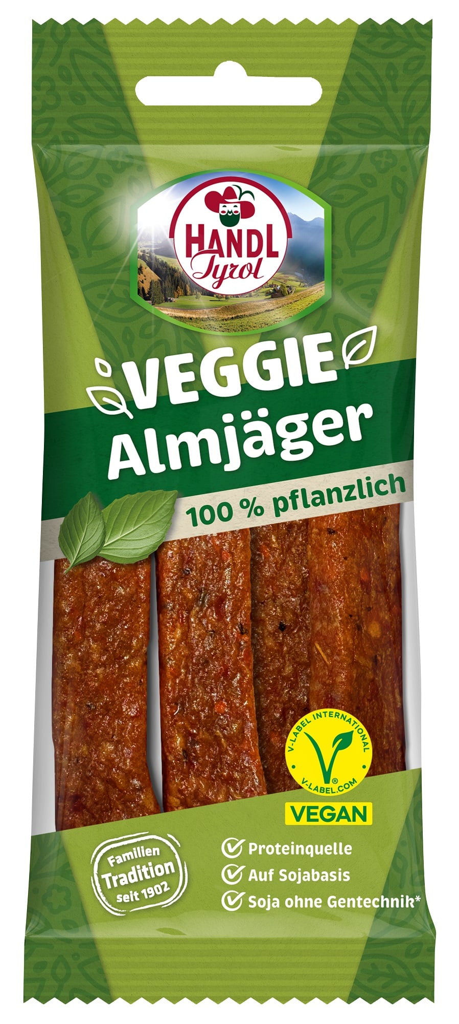 Handl Tyrol Veggie Almjäeger snack classic