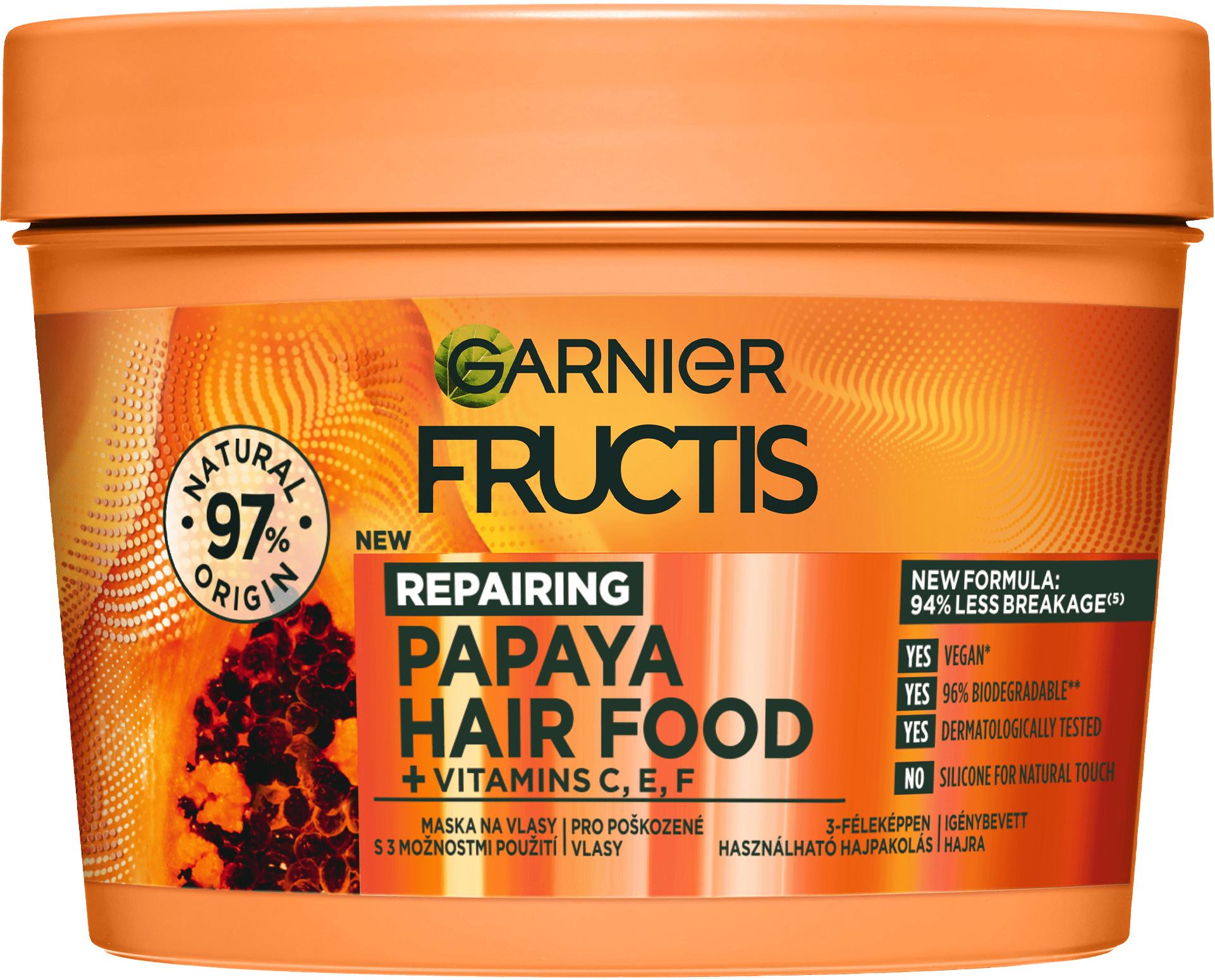 Garnier Fructis Hair Food Papaya maska na vlasy