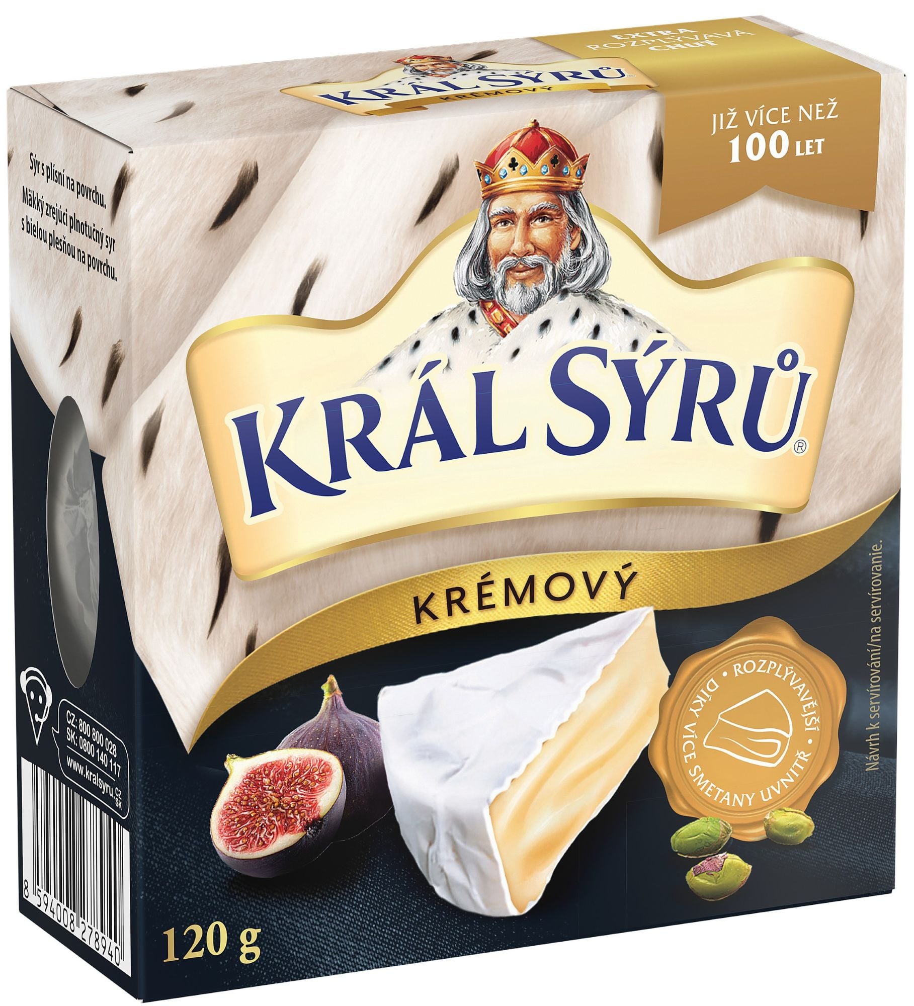 Král Sýrů Hermelín krémový