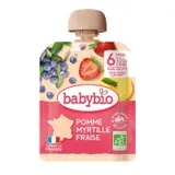 Babybio BIO Kapsička jablko, borůvky a jahody