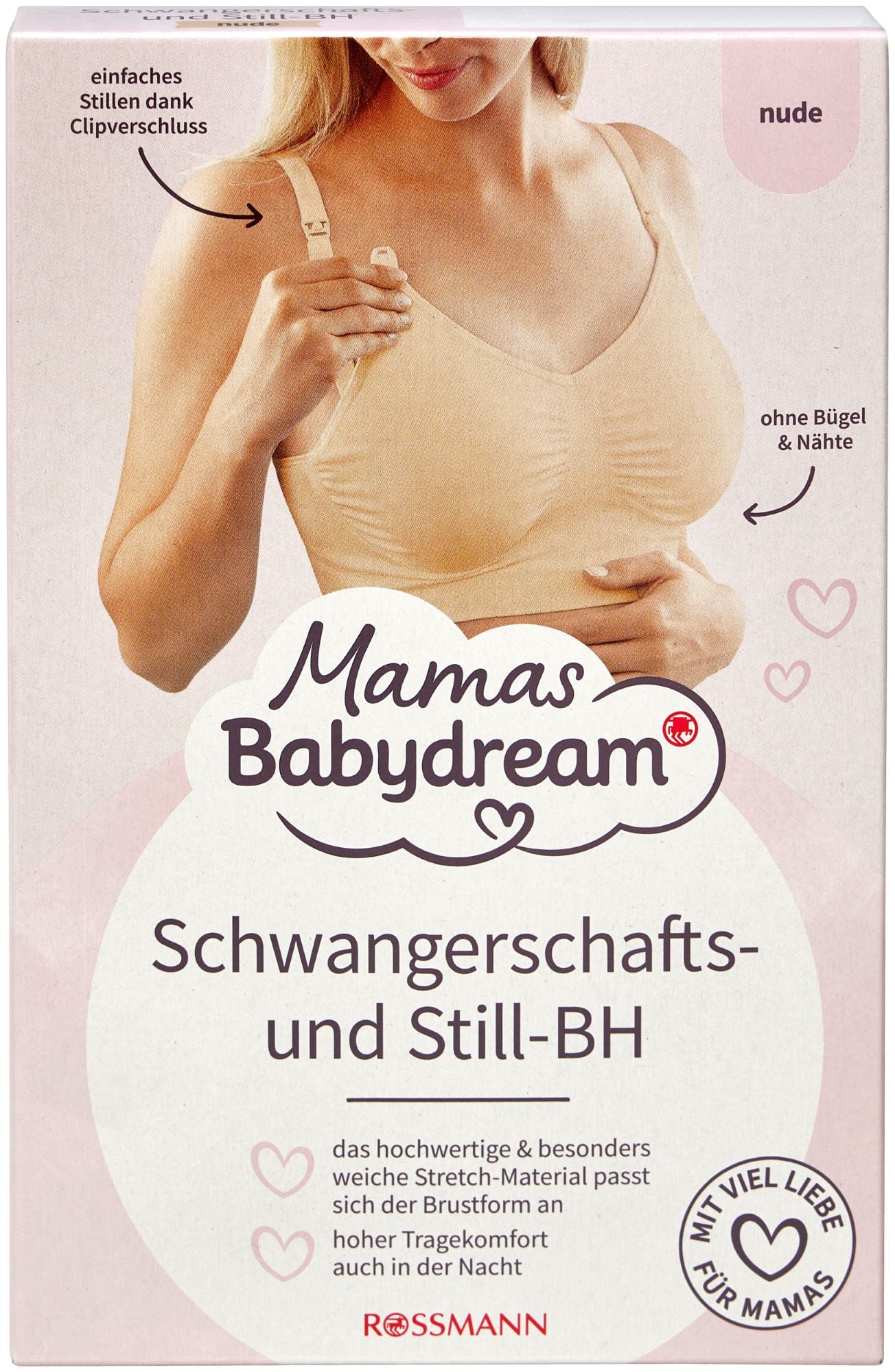 Babydream Mamas kojící podprsenka tělová M