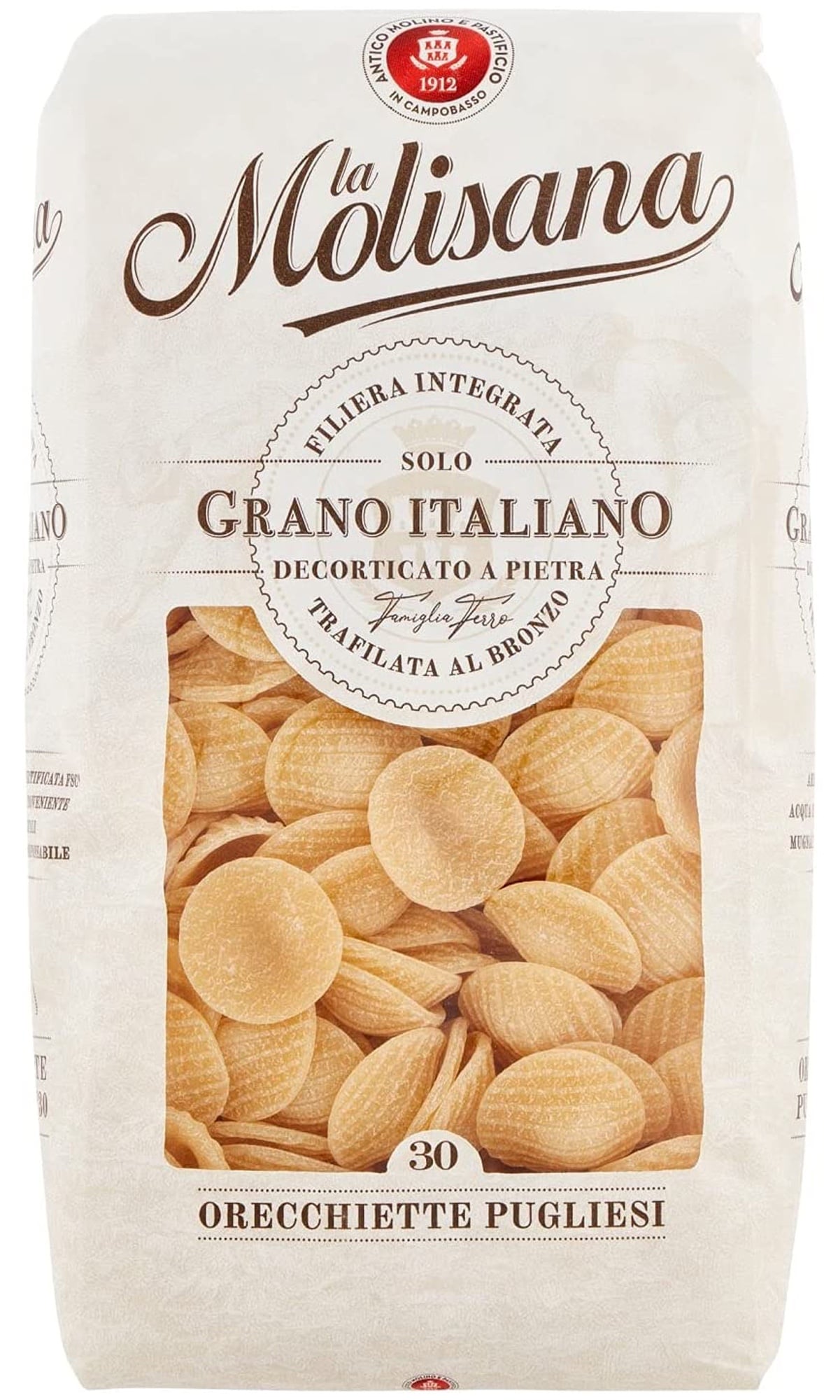 Molisana Orecchiette N.30 semolinové těstoviny ouška