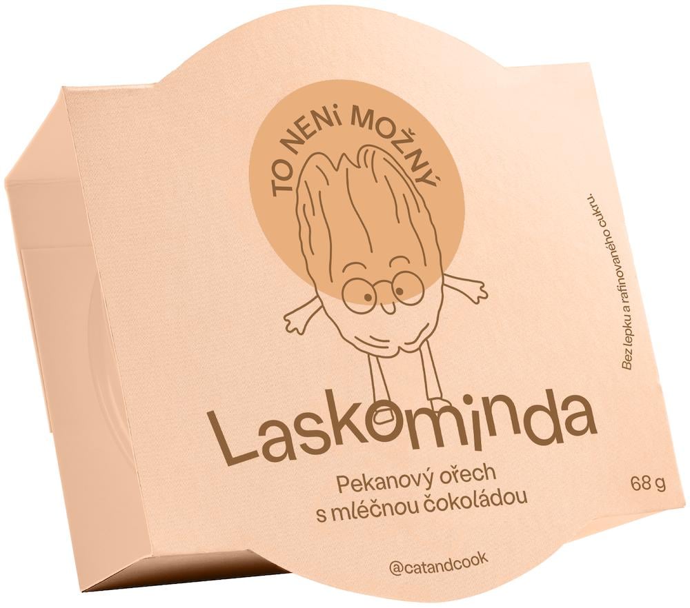 To není možný Laskominda Pekanová s mléčnou čokoládou by @catandcook