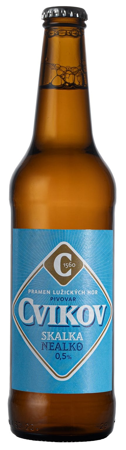 Cvikov Nealkoholické pivo Skalka