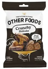 Other Foods Křupavé shiitake chipsy s černým lanýžem a růžovou solí