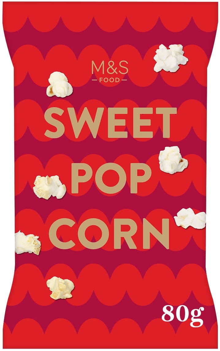 Marks & Spencer Sladký popcorn