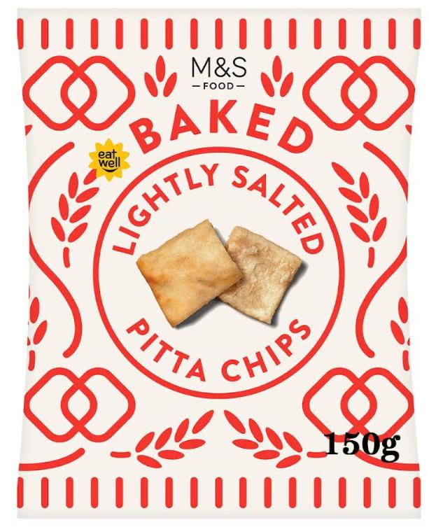 Marks & Spencer Pita chipsy jemně solené