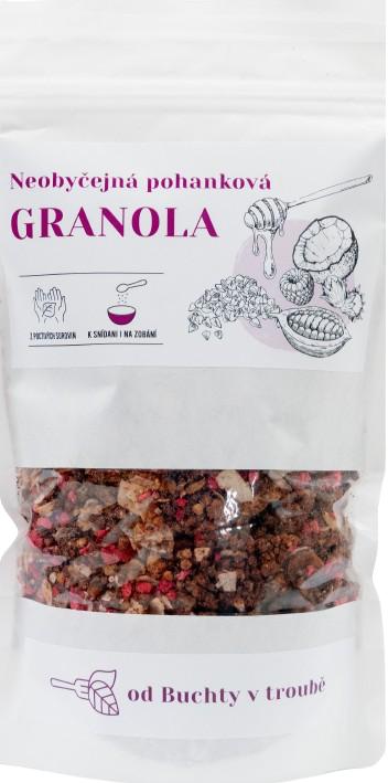Cukrárna Myšák Neobyčejná pohanková granola od Buchty v troubě