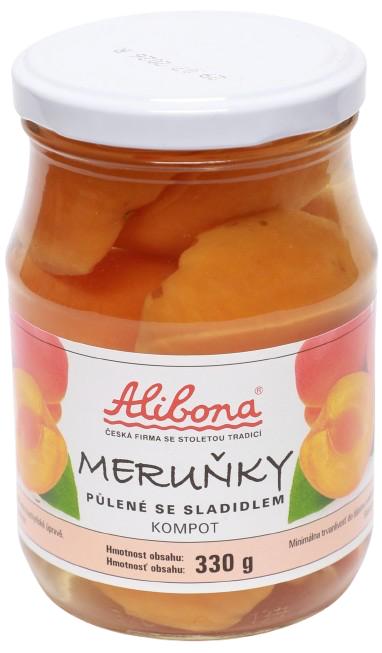 Alibona Meruňky se sladidlem