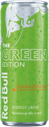 Red Bull Green curuba a bezový květ