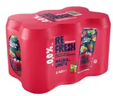 Lobkowicz Refresh Malina & Limeta míchaný nápoj z nealkoholického piva 6×0,5 l plech