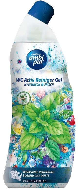 Ambi Pur WC Active gel máta a jasmín