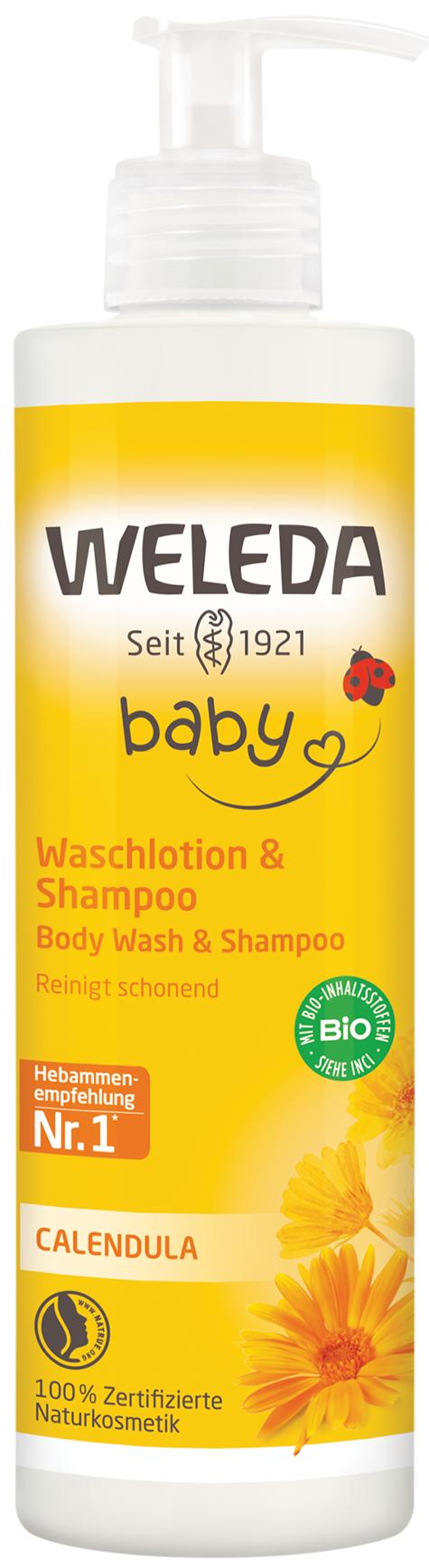 Weleda BIO Měsíčkový mycí krém a šampon