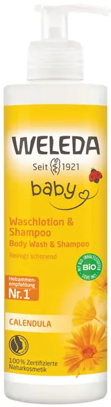 Weleda BIO Měsíčkový mycí krém a šampon