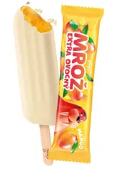 Mrož mangový v bílé polevě
