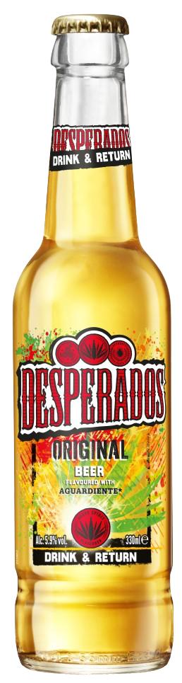 Desperados sklo