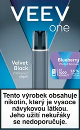 Veev One Starter Kit Velvet Blueberry