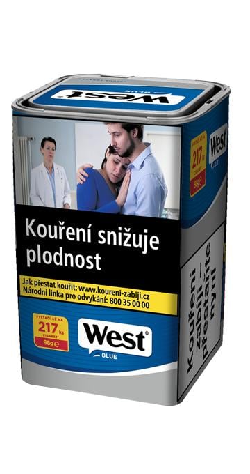 West Blue cigaretový tabák