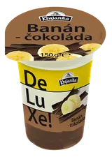 Krajanka DeLuXe smetanový jogurt banán a čokoláda