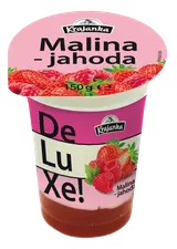 Krajanka DeLuXe smetanový jogurt malina a jahoda