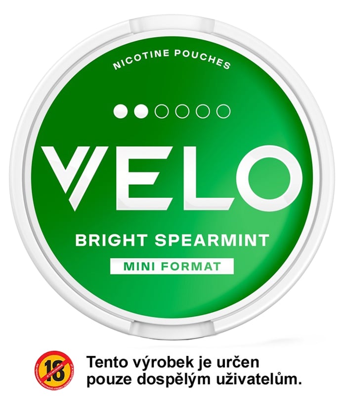 VELO Bright Spearmint Mini format – doprodej