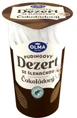 Olma Dezert pudingový se šlehačkou čokoládový